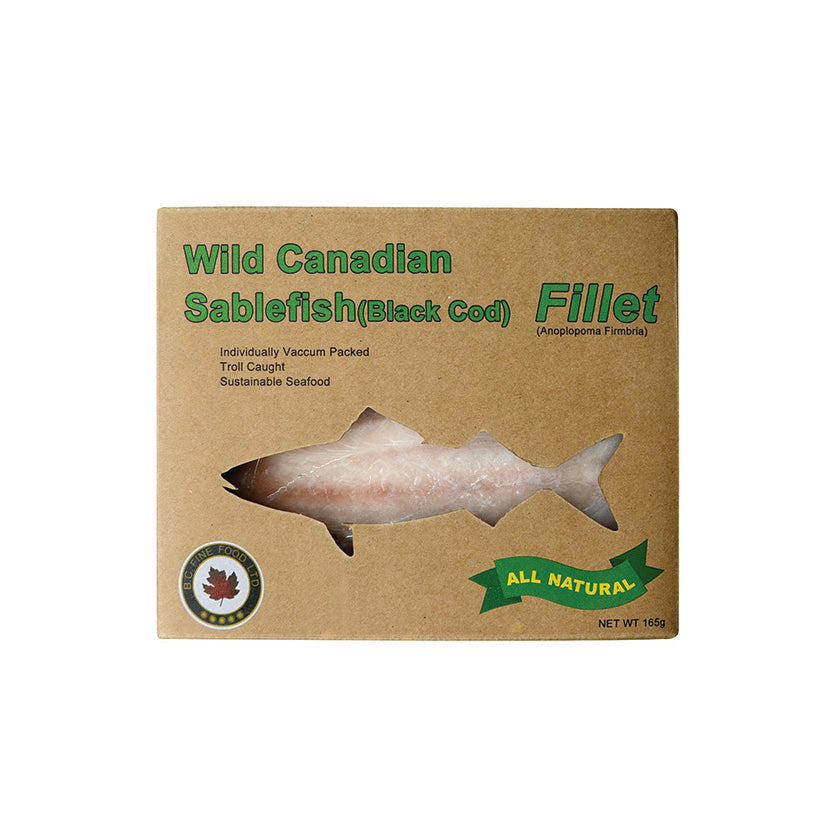 Wild Canadaian Sablefish (Black Cod) Fillet