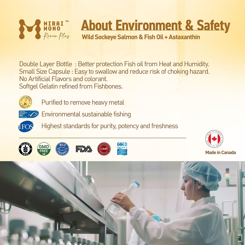 Wild Sockeye Salmon & Fish Oil