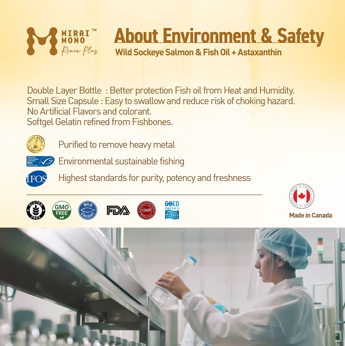 Wild Sockeye Salmon & Fish Oil